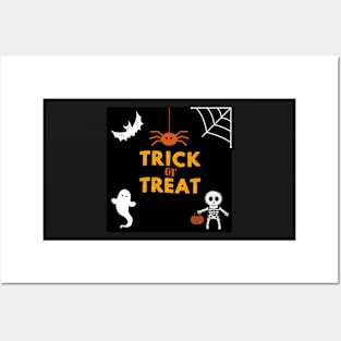 Trick or Treat Design Posters and Art